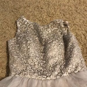 Hand sewn Long Prom Dress